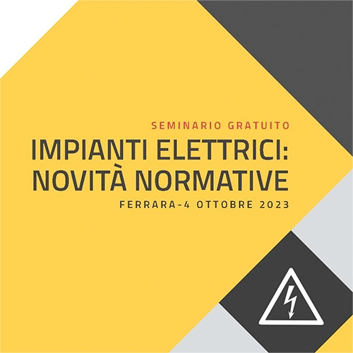 ZOTUP SPONSOR DEL SEMINARIO  TECNICO NT24 - IMPIANTI ELETTRICI:  NOVITÀ NORMATIVE